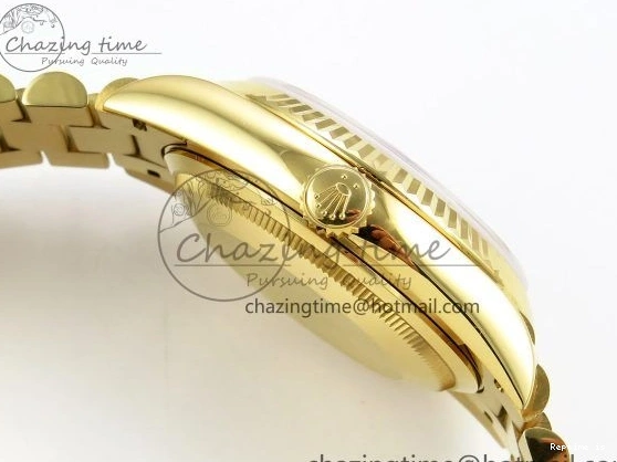 0101 Tailored Day Date 36 YG RAF Best Edition Rock Dial on YG Bracelet A 1384